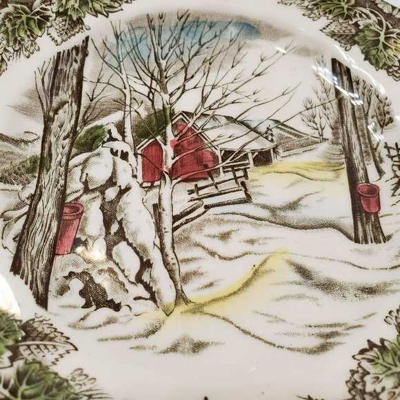 Johnson Brothers Friendly Village Bread & Butter Plate, 6-in Plate, Mid Century - Picture 2 of 5